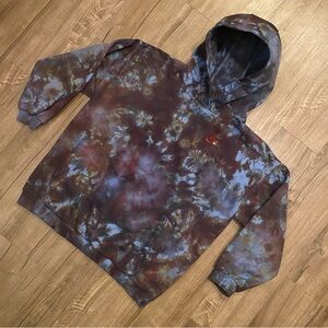 🦋NEW🦋 CUSTOM NIKE TIE DYE KIDS HOODIE